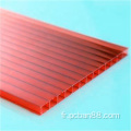 feuille de polycarbonate de makrolon durable pour les matériaux de construction